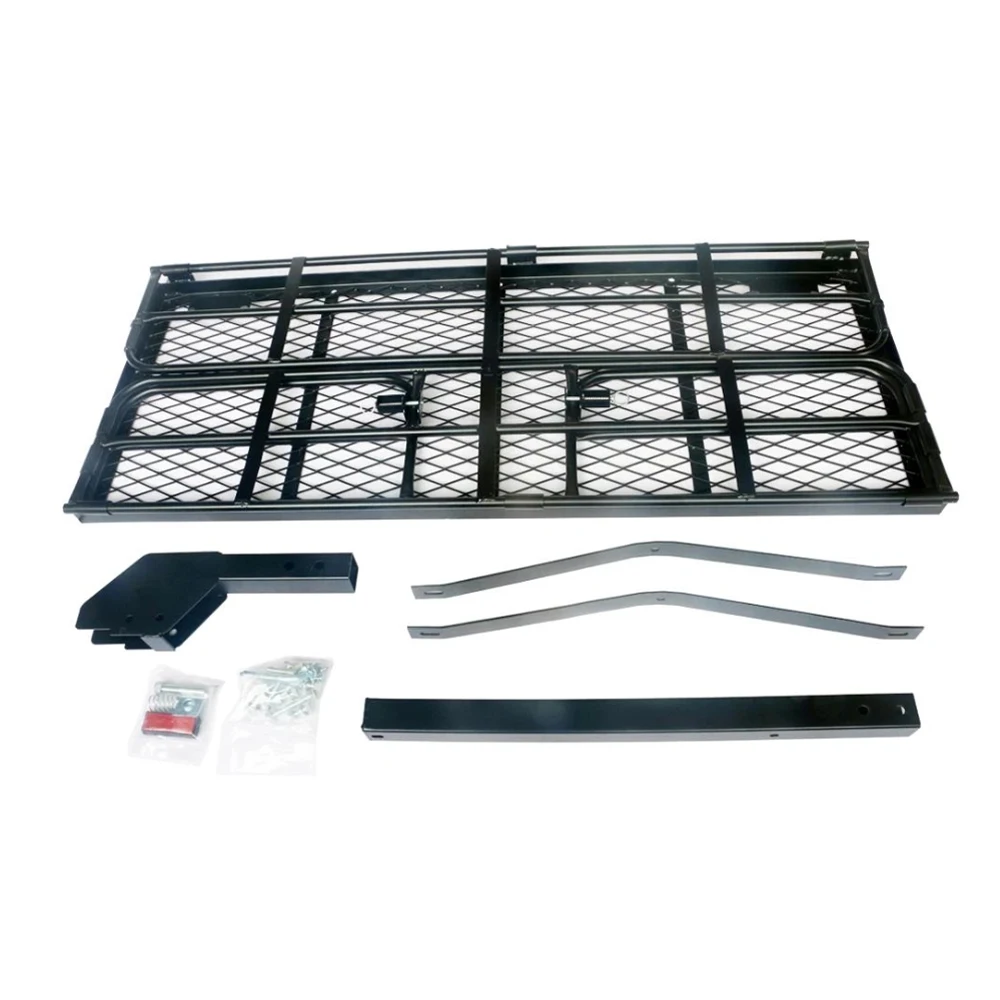 Factory Universal  Rear Rack Mount Cargo Carrier for Ford F150 Folding Luggage Holder Carrier Basket