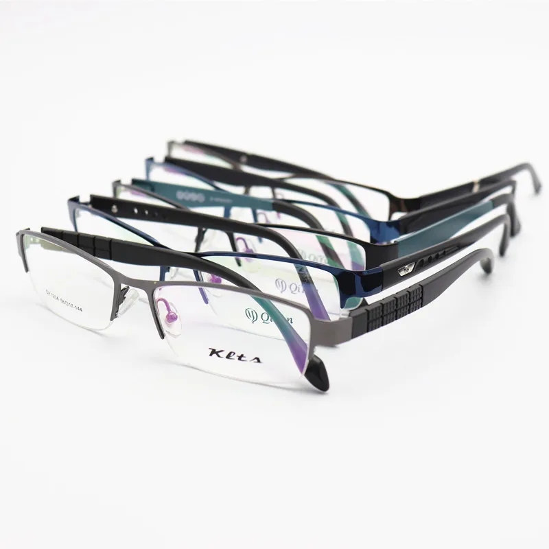 Wholesale Promotional  Metal Optical Frame Assorted Mixed Unisex Stock Eyewear Ready Goods Stainless Steel Eyeglasses Frame