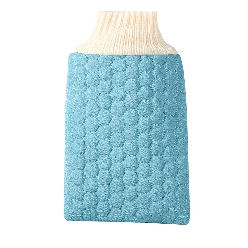 Korean Luxury Magic Natural 22*14cm Exfoliating Bath Mitts Customized Body Silk Gloves with Private Logo Scrubber Type