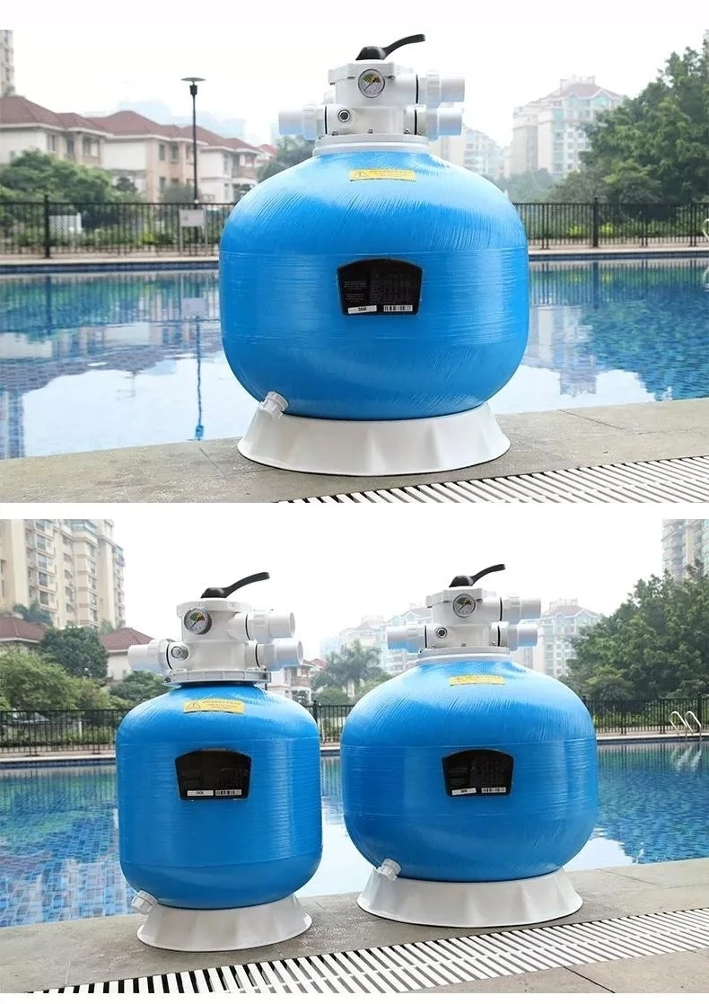 Big High Rate Swimming Pool Pump and Sand Filter Commercial Systems for Water Park
