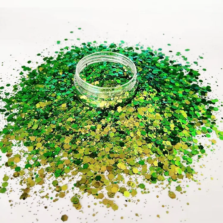 2018 объемный блеск Хамелеон, крупные Блестки для домашних животных, украшение на Рождество