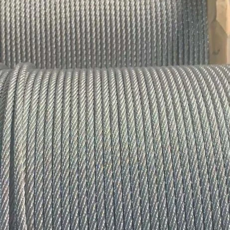 
Hot dip galvanized steel wire 6*7 14mm coated sea fishing rope 