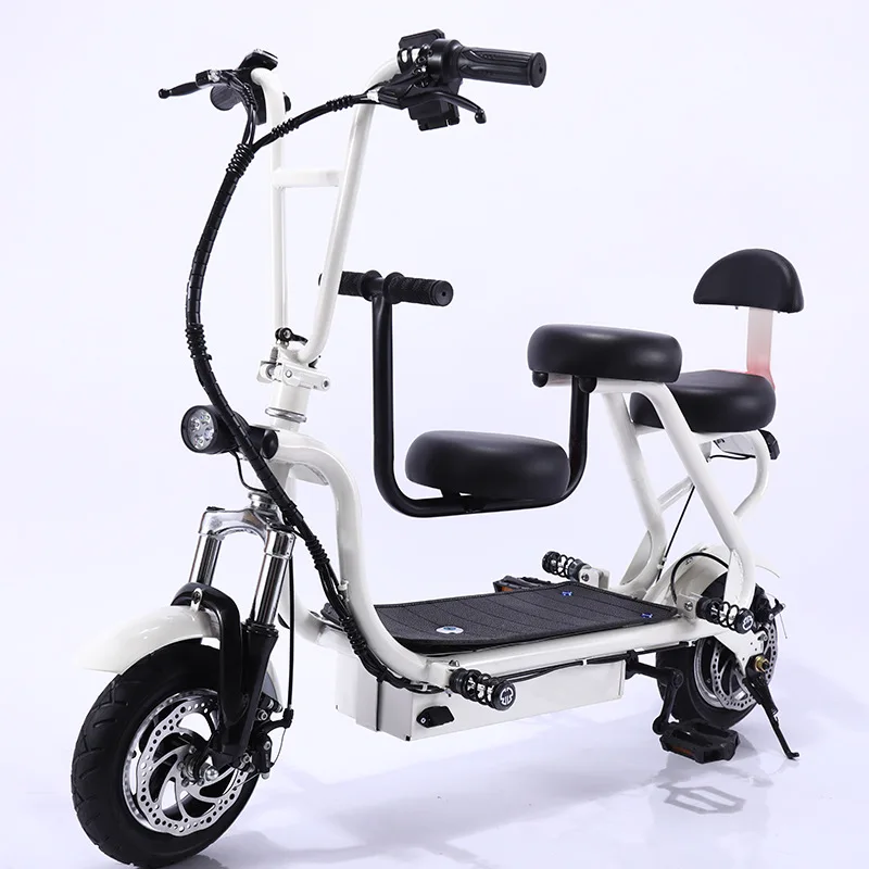 350W 48V 3 seats wholesale adult lithium battery power car tram lady electric motor bikes moto eletrica e rickshaw electric mope