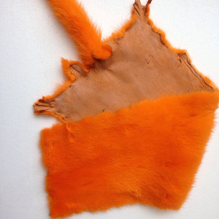 Suppliers 2022 Natural  Size  New Animal Fur skin Wholesale China Mink Fur pelt