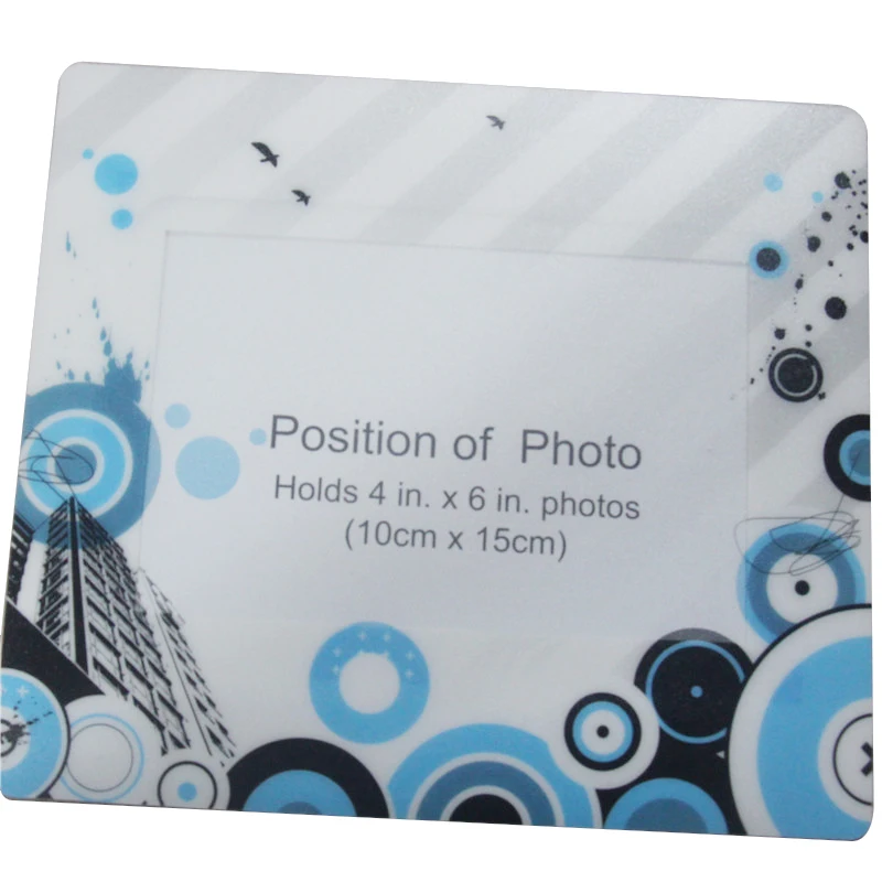 Factory custom creative high quality promotion gifts EVA photo frame mouse pad