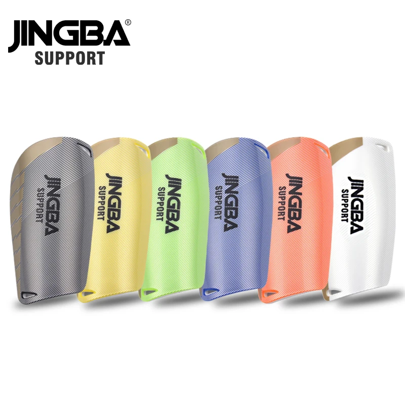 
JINGBA SUPPORT Hot sale soccer shin pads carbon shin guard breathable football match protection custom logo Manufacturer 