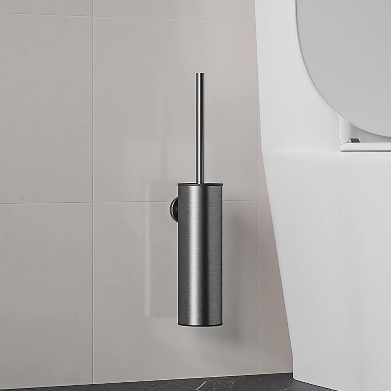 Hotel Stainless steel 304 silica gel toilet brush