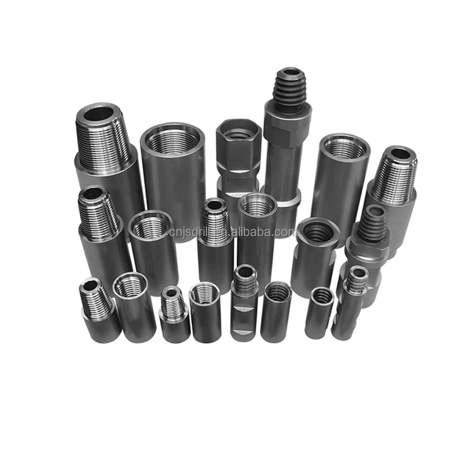 JSDRILL DTH Drill Pipe API Standard DTH Water Well Drill Rod 89mm 3Meter For Mining Blast