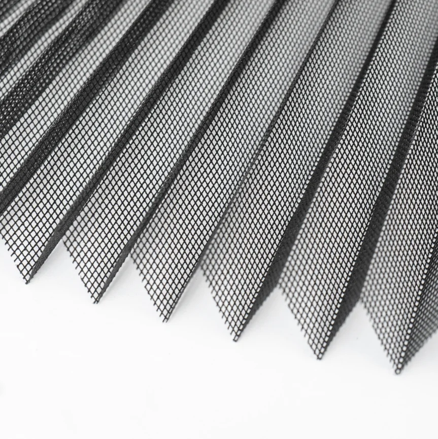 anti mosquito net water proof Polyester plisse mesh insect screen mesh