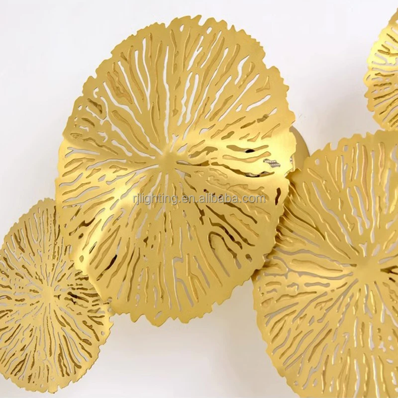 Metal Simple Personality Aisle Bedroom Head Wall Lamp Golden Postmodern Led Living Room Decorative Indoor Iron Stainless Steel