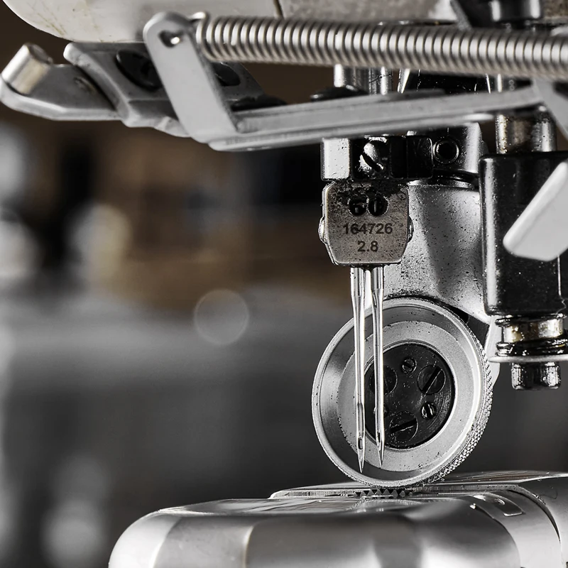 P6-972BA double needle automatic sewing machine leather sewing machine for shoes