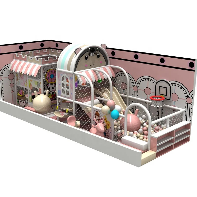 Hottest Children Castle Play Party Center Zone kids slide indoor playground equipment soft play equipment set