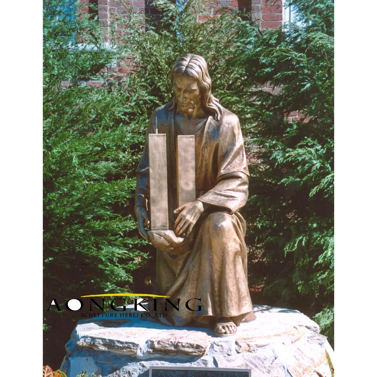 Латунная скульптура Иисуса для украшения церкви в натуральную величину, распродажа