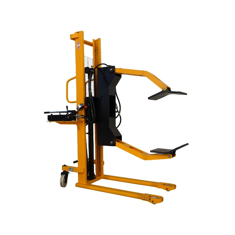 200kg Hydraulic Manual Paper Reel Stacker Forklift