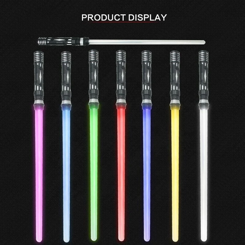 Ly Lgt Luke Lightsaber Light Saber Toys Led Opener Demon Slayer Kimetsu Rgb Lightsaber