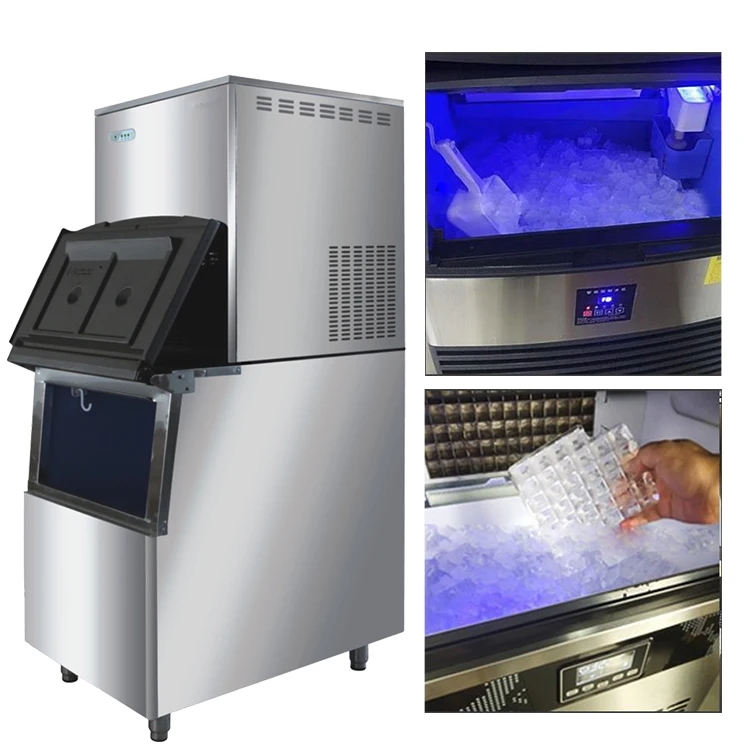 Small 15kg Buy Cube Freezer Industriel Nugget Opal 20kg Portable Machine Ice Maker