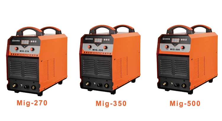 
China Factory-supply Mig/Mag CO2 Shielded Welding Machine Mig IGBT Module Inverter DC welder Mig160 180 270 350 