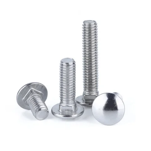 DIN603 M6 M8 M10 M12 Steel Round Head Square Neck Carriage Bolts