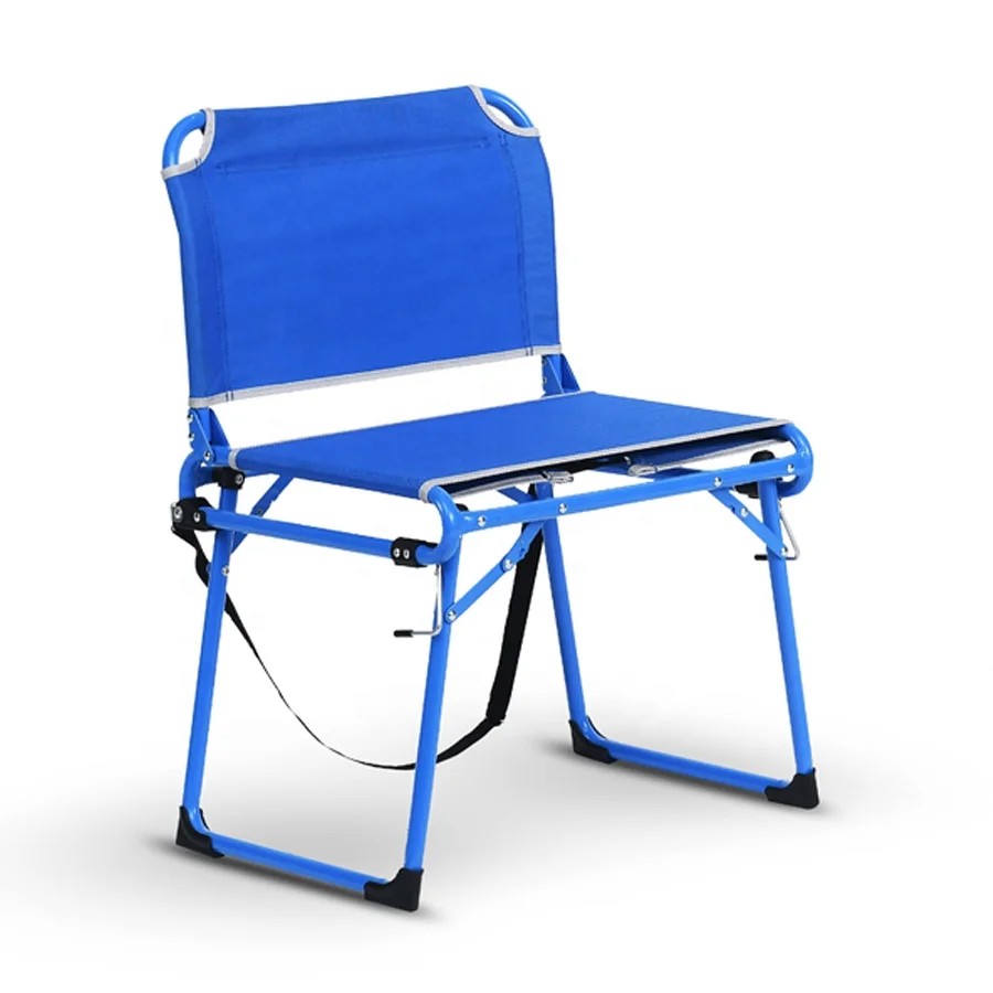 Wholesale High Quality Steel Outdoor Portable Lightweight Camping Chair Stadium Seat With Legs