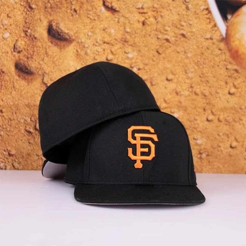 2403 Custom Wholesale Unisex Fashion Hip Hop Outdoor Snapbacks 3D Embroidery Sports 6 Panel Branded Men Caps