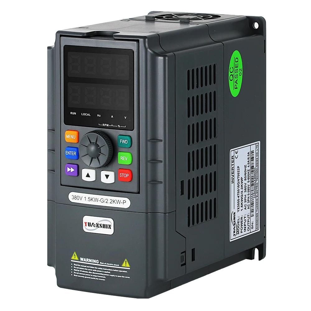 5.5kw 7.5kw 11kw 15kw 22kw 380v Frequency Inverters Converters AC Drive/VFD/Speed Controller