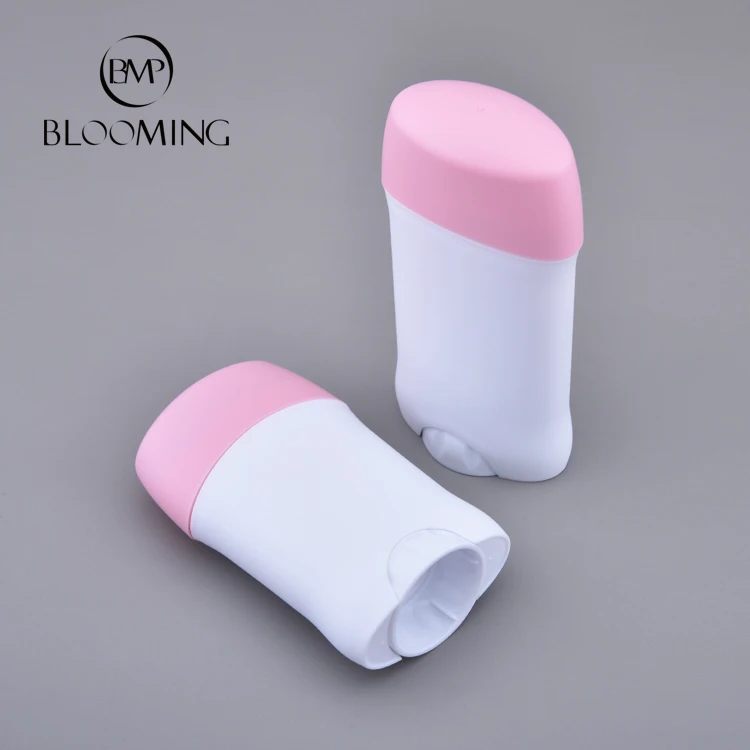 Manufacturer Bottom Filling Stick Deodorant Container Airtightness Deodorant Bottles 30g 50g 75g Twist Up Stick Tube