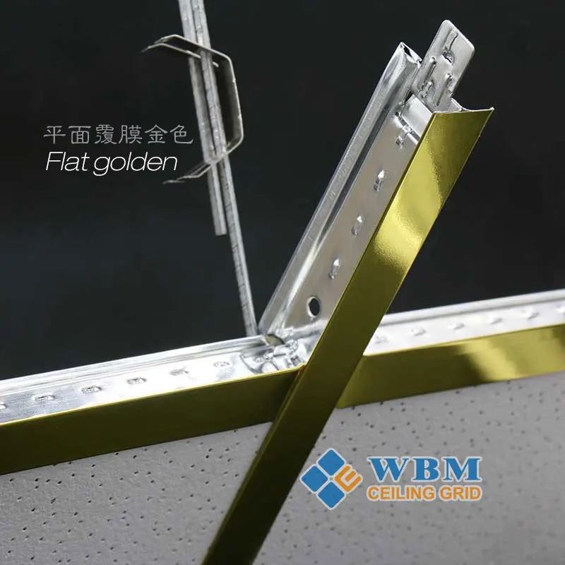 building metallic materials galvanized ceiling t grid components suspended frame paint keel