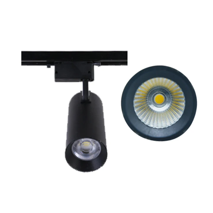 Factory direct sales Double wires track mounted cob moves freely and is not easy to fall off led track lamp