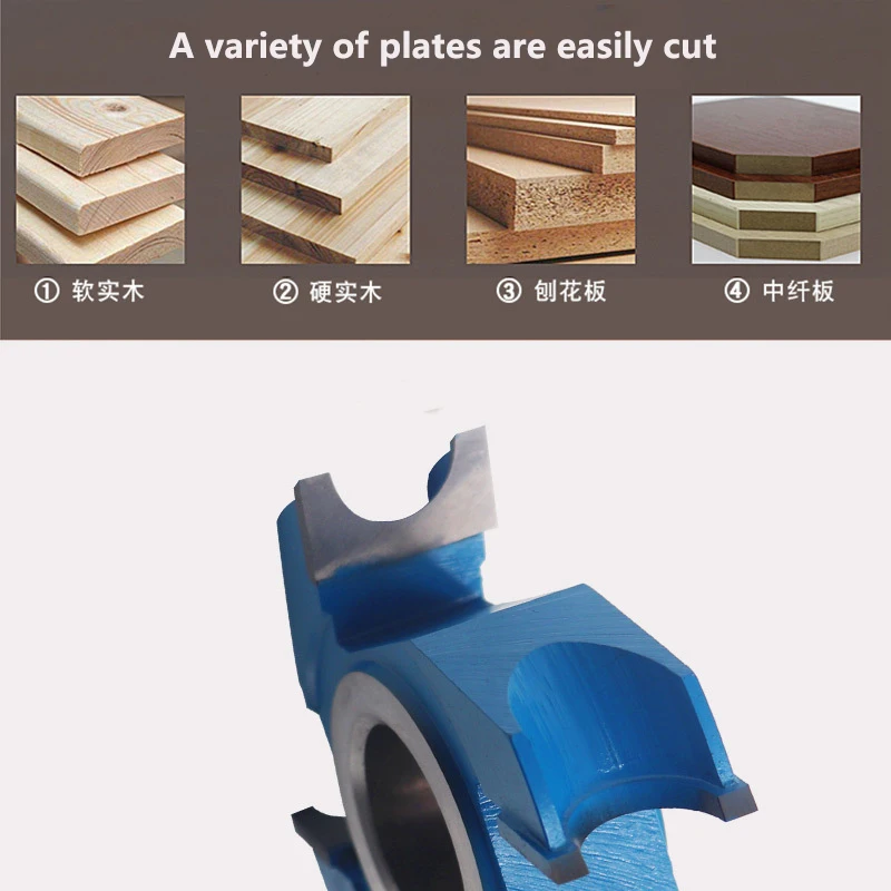 Hot Sale Is half round table knife round edge woodworking tool carbide factory price direct wholesale gong knife