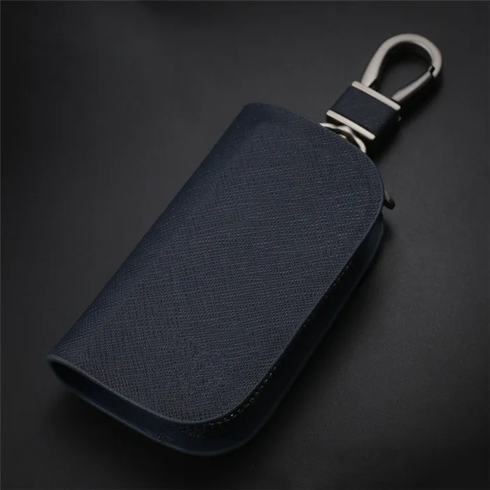 Универсальный чехол для автомобильного ключа из натуральной кожи с логотипом на заказ