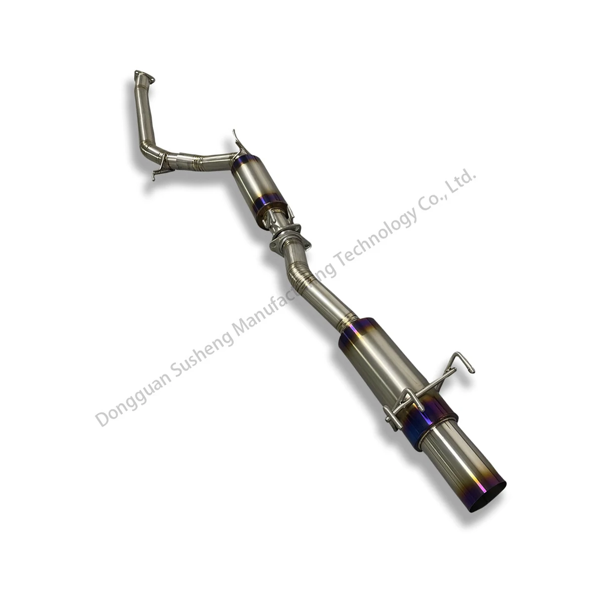 Выхлопная система совместимая с Honda FD2 k20A Catback 70 мм и 89