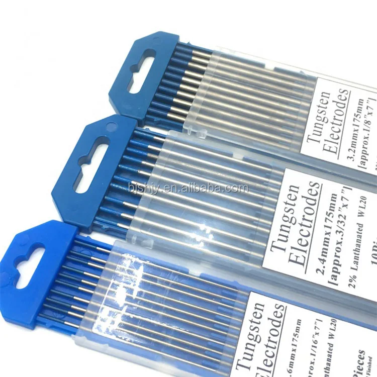 High quality argon arc wolfram tig tungsten electrodes for welding