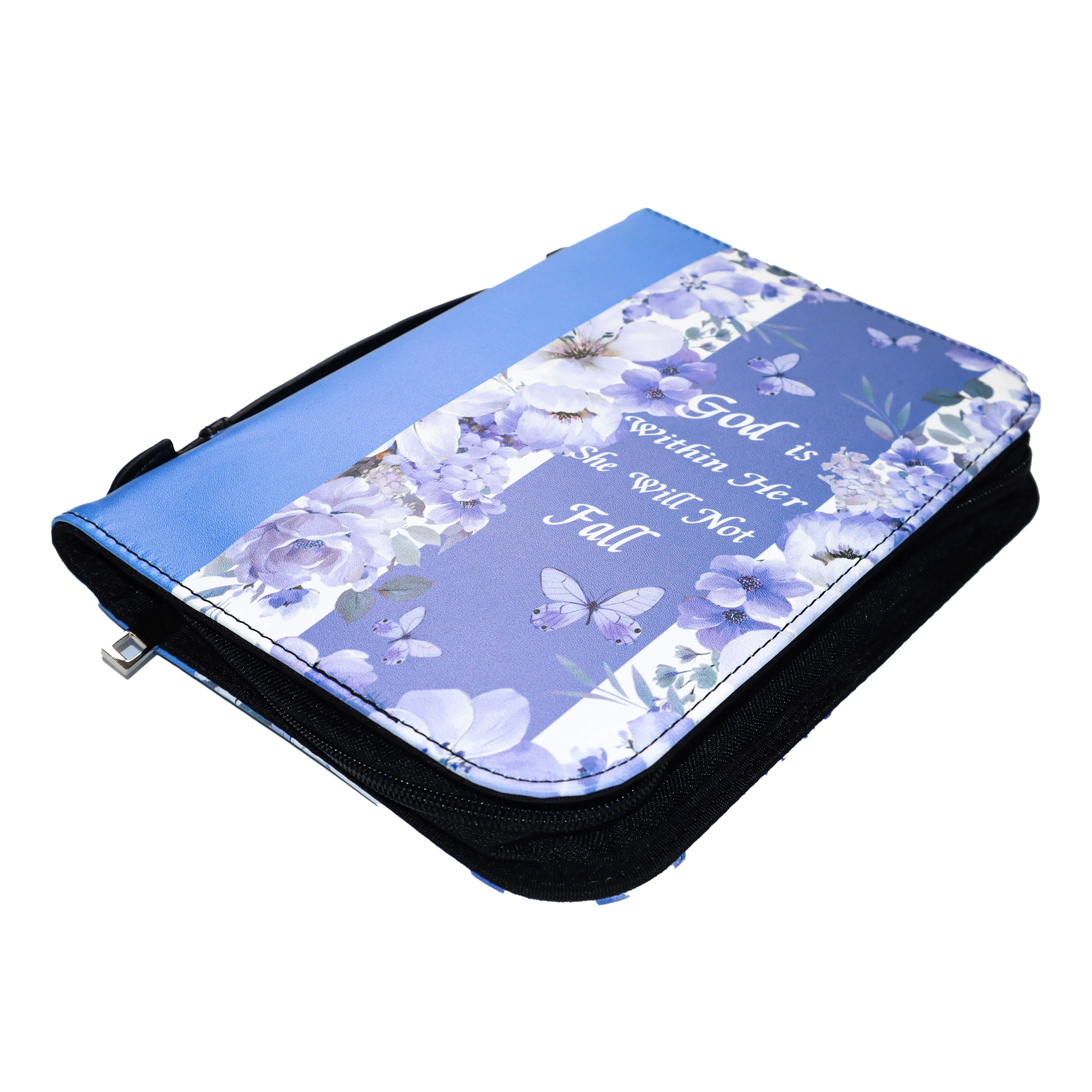 Gifts Personalized Custom Book Church Bag Carrying Book Case Cover With Marker Holders Bible Covers