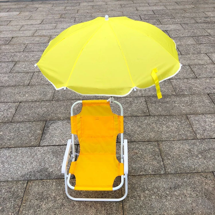 Picnic Seat Fishing Travel Ultralight portable  Folding mini beach  chair  umbrella Outdoor  sun protection parasol