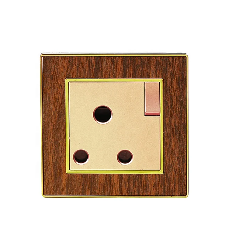 Хит продаж, неоновые поп-розетки высокого качества с круглым штифтом 15 А