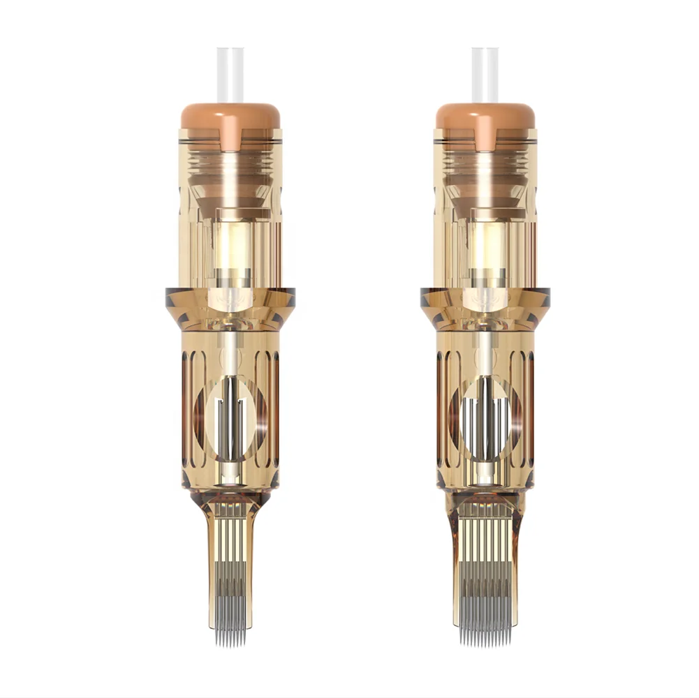 Custom Boxes Needle for Tattooing Sterilized Single Use Tattoo Needles Cartridge with Safety Membrane