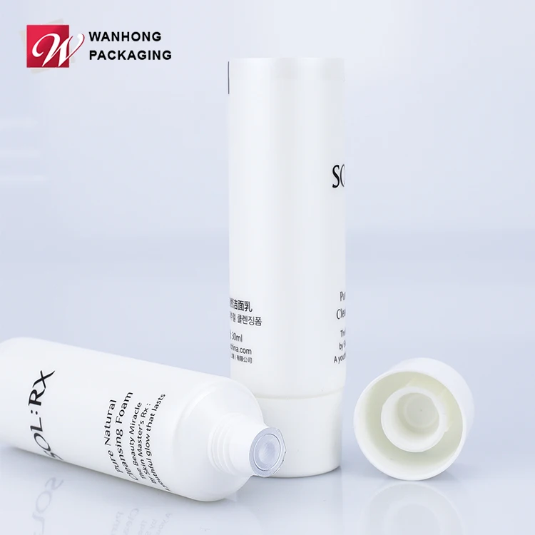 Plastic Soft Empty Cosmetic Cream Emulsion Lotion Packaging Cosmetic Plastic Tube
