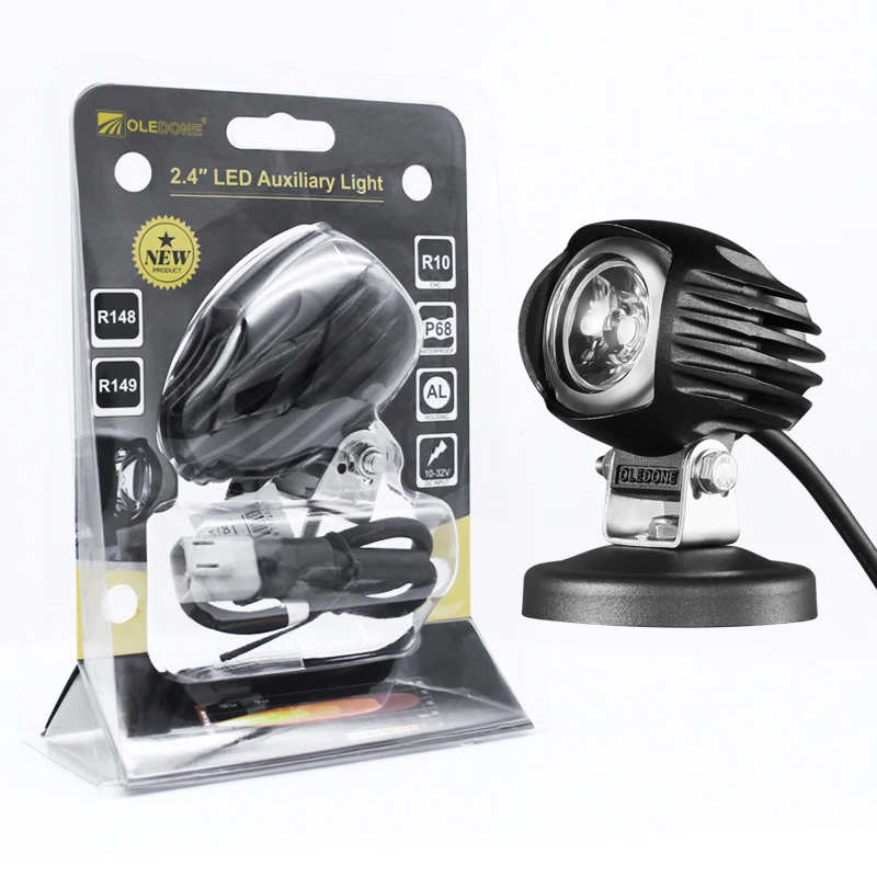 Oledone high quality 2022 Mini 4x4 accessories led motorcycle lights spotlights for motorcycle 1L15