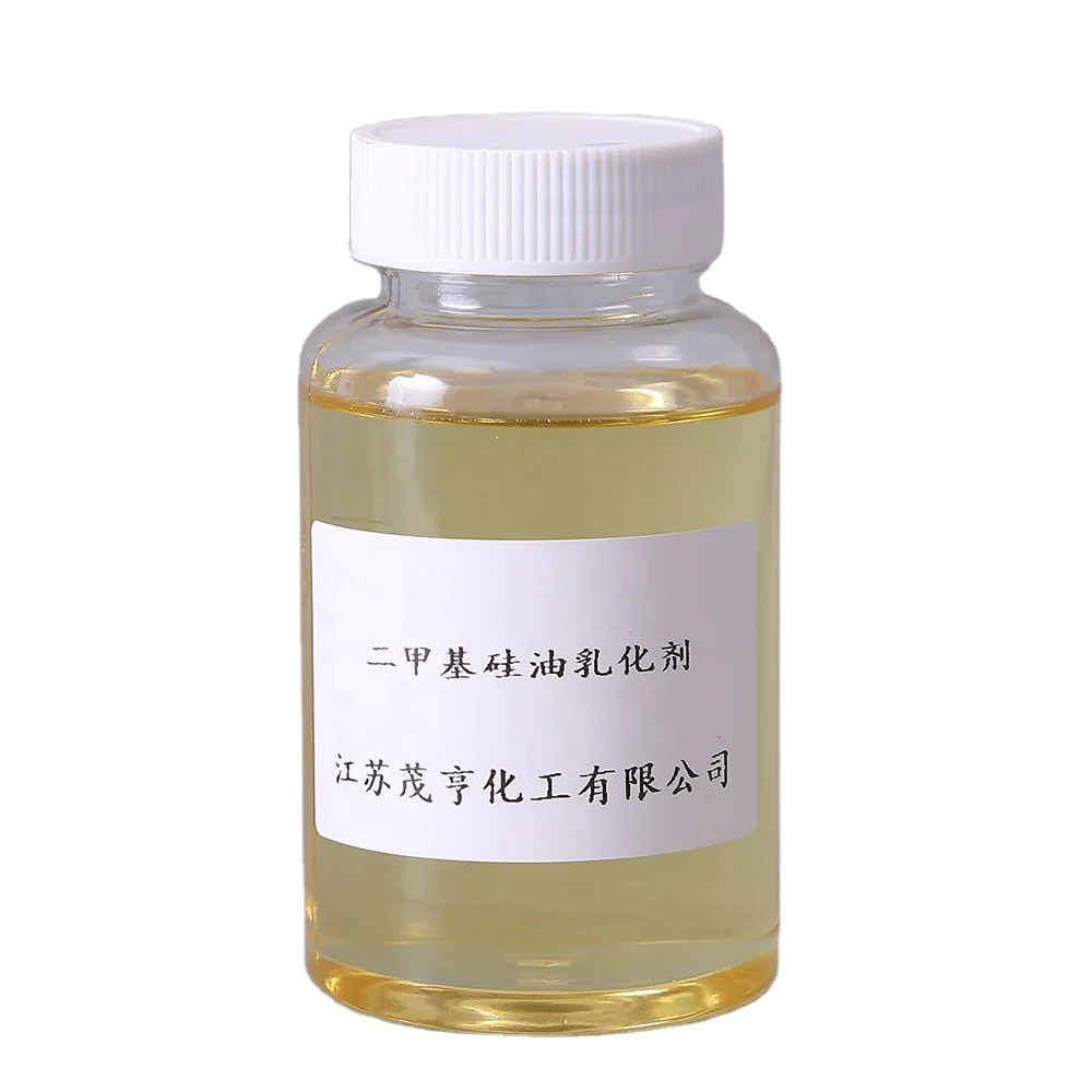 Dimethyl silicone oil emulsifier