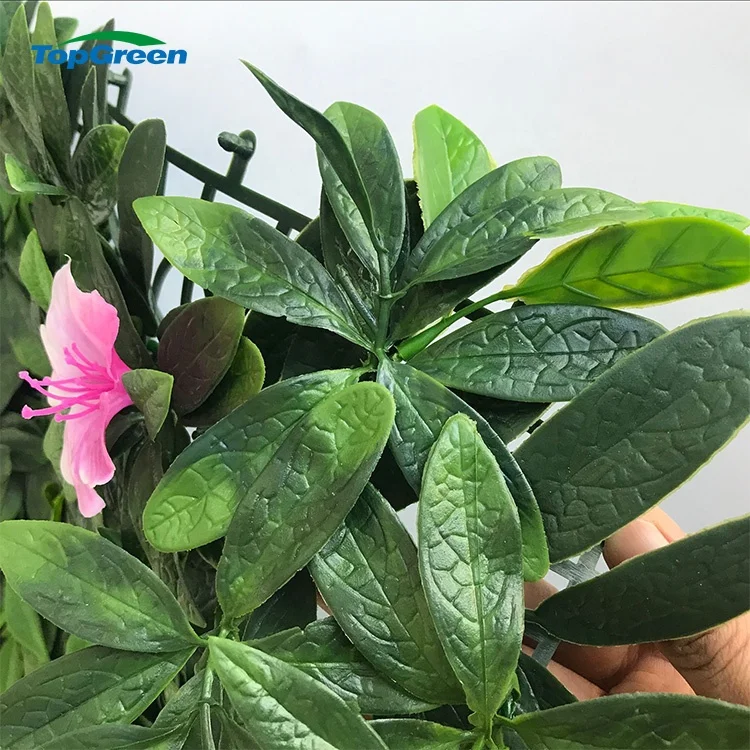 Anti UV Long Life Artificial Green Plant Wall Panel