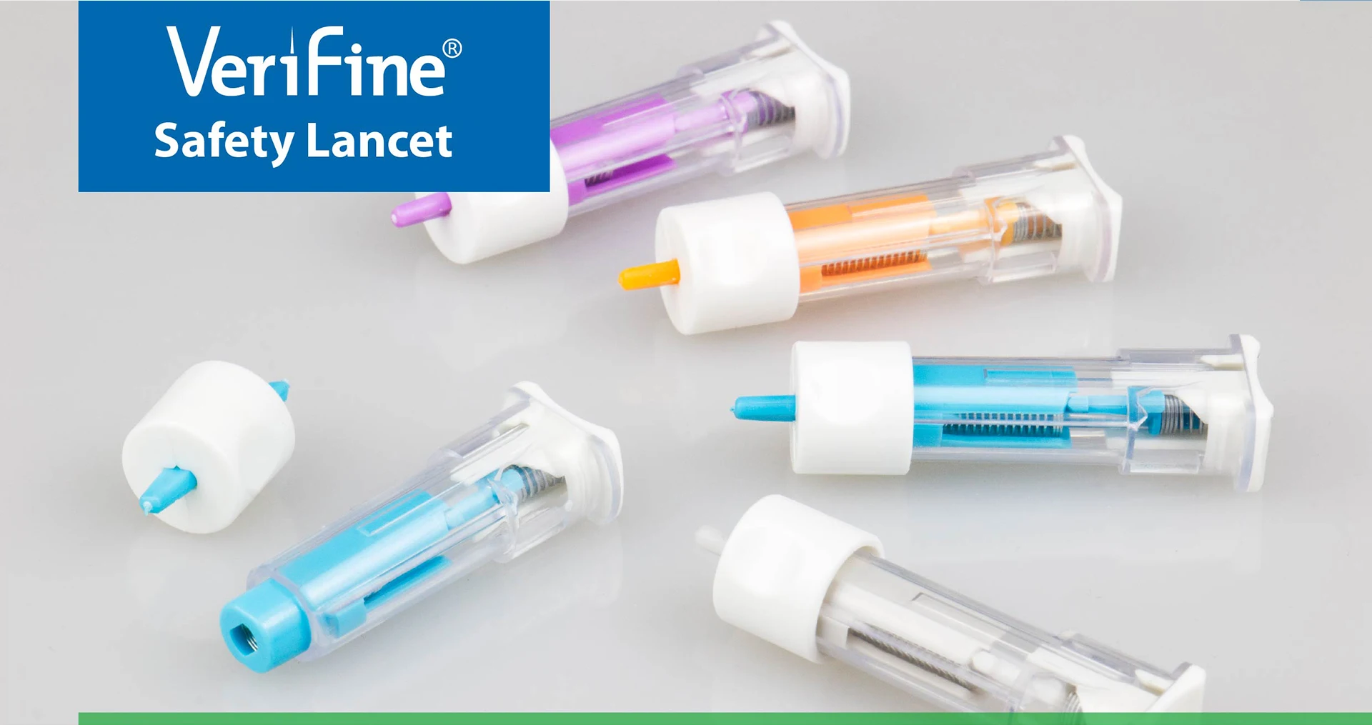 
pressure activated pre-loaded safety lancet 