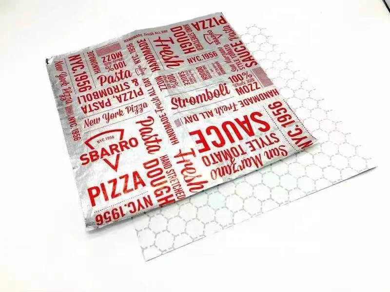 46gsm Hexigon honeycomb laminated print and unprint Aluminium Foil Paper For Food Packing Use