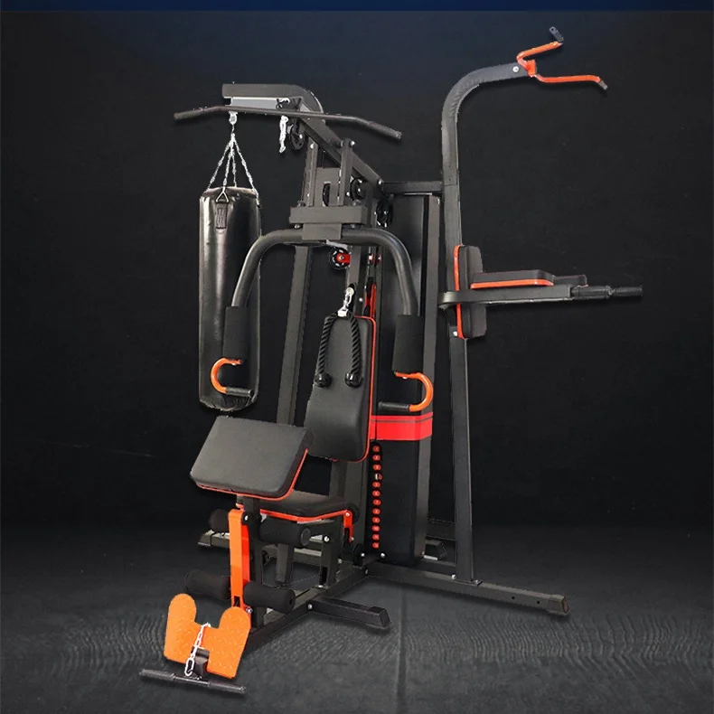 Многофункциональный тренировочная домашний тренажерный зал 3 станции мощность оборудование