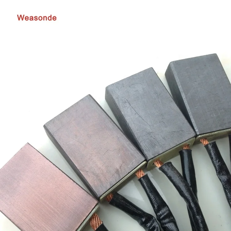 YZR electric carbon brushes replace for AC/DC motors and induction generator size 20*40*60 J164/J204/D104