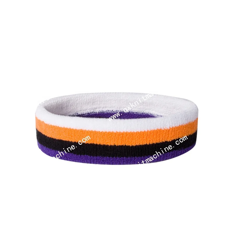 Sports wristband knitting machine