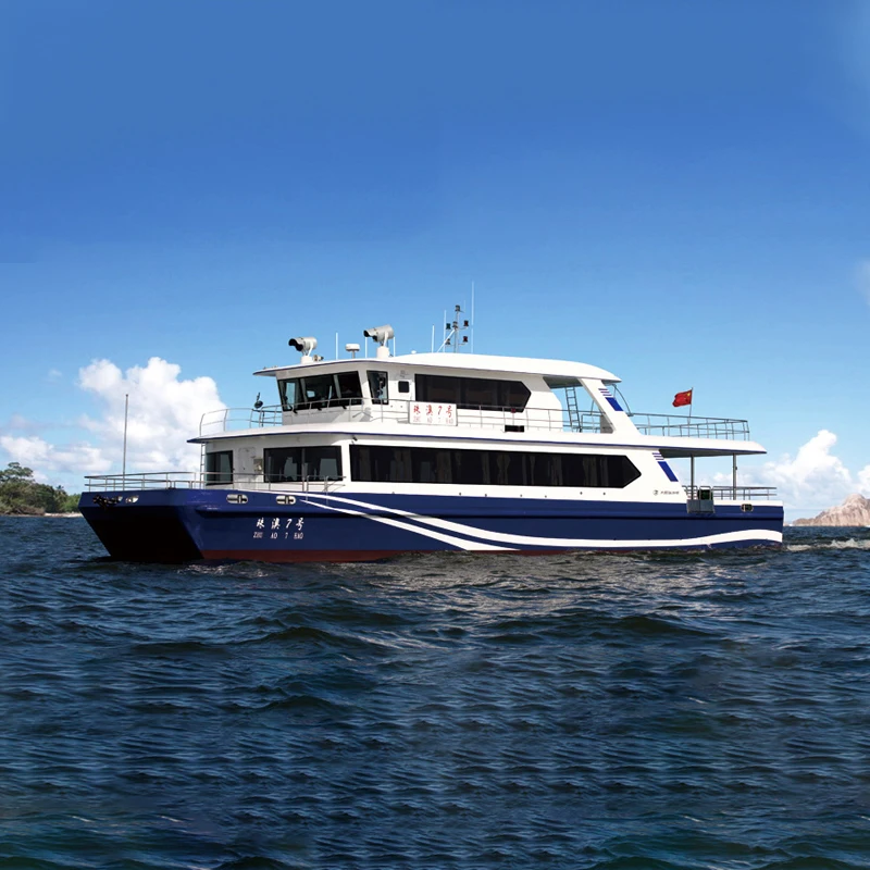 JNCN China 25m Steel 100 persons River Sightseeing Passenger Ferry boat for sale