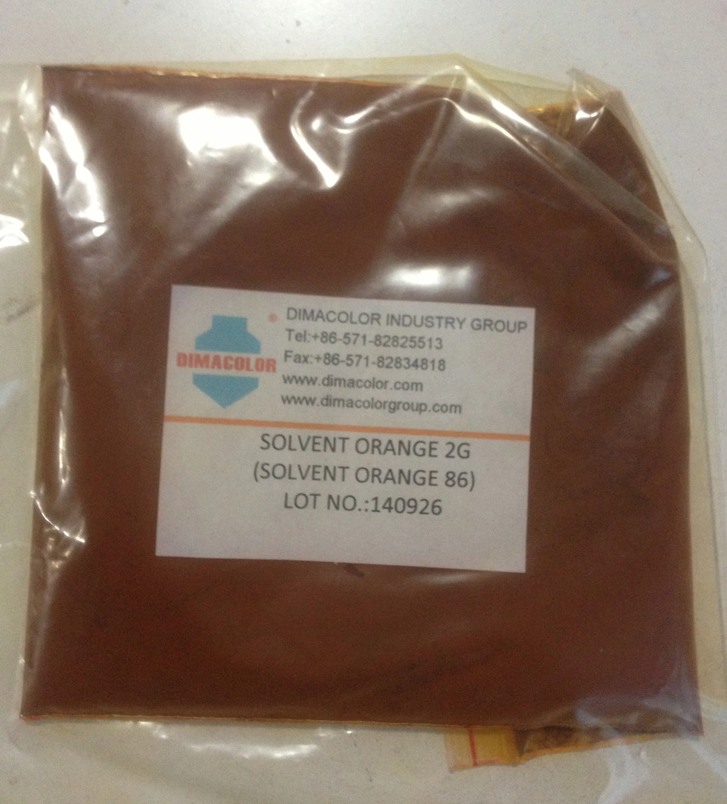 Solvent Orange 2G (Solvent Orange 86) vs Oil Orange 501,Macrolex Orange GG,Sudan Orange 261,Permalex Orange 2G (STD)