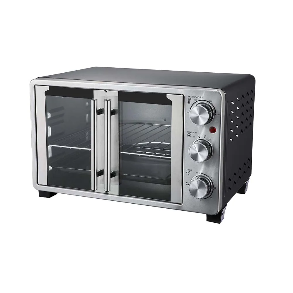 Professional Custom  Electric Oven With Double door 35L Smart Home Baking Electric Toaster Oven
