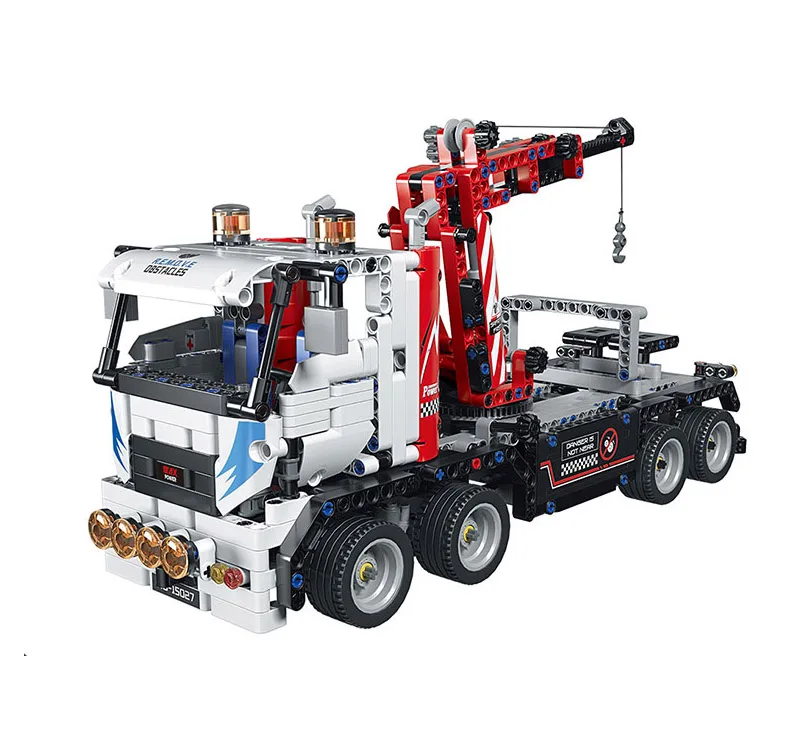 Mould King 15027 High-Tech RC Sets The Remove Obstacles Truck Model Building Blocks Brick Kids Christmas Gifts