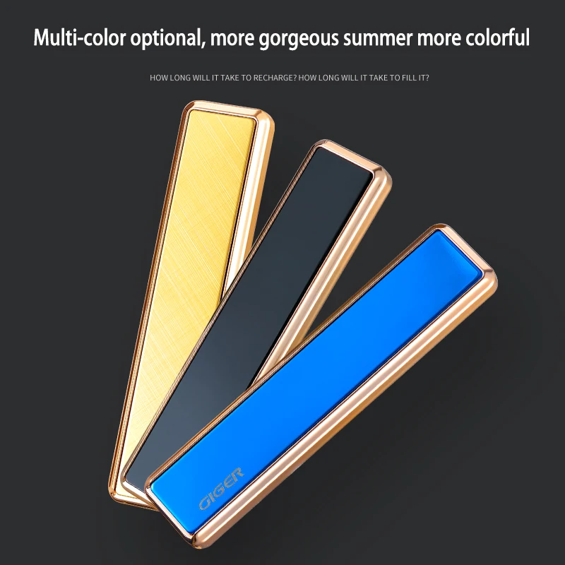 YQ 016 thin touch rechargeable flameless electronic cigarette usb lighter
